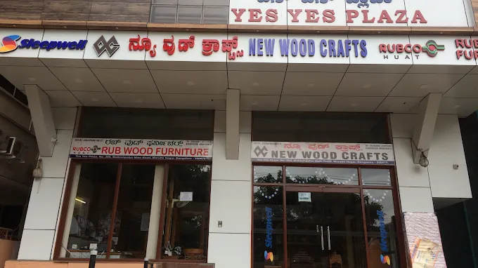 Wood Craft Furniture Showroom - Yes Yes Plaza Malleshpalya